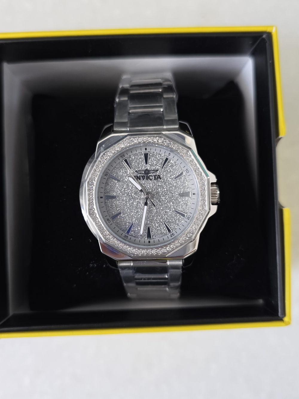 Invicta Women's 34mm Speedway Quartz Crystal Bezel Bracelet Watch